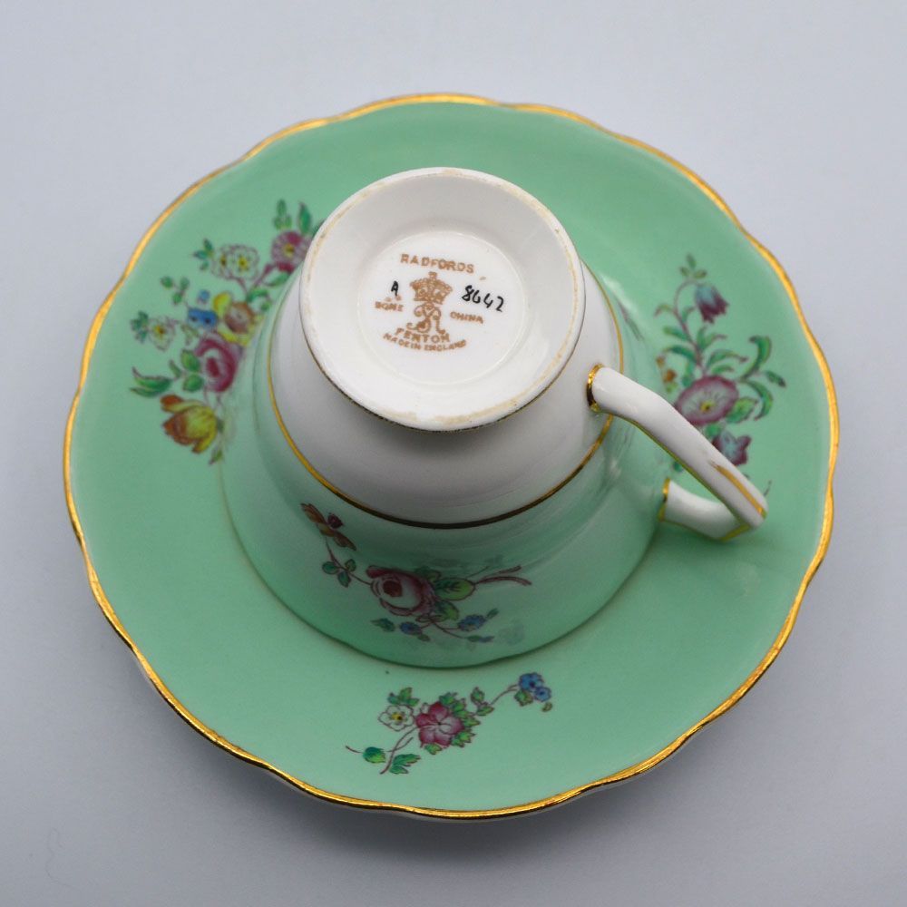 ヴィンテージ 食器 トリオ ティーカップ＆ソーサー Samuel Radford