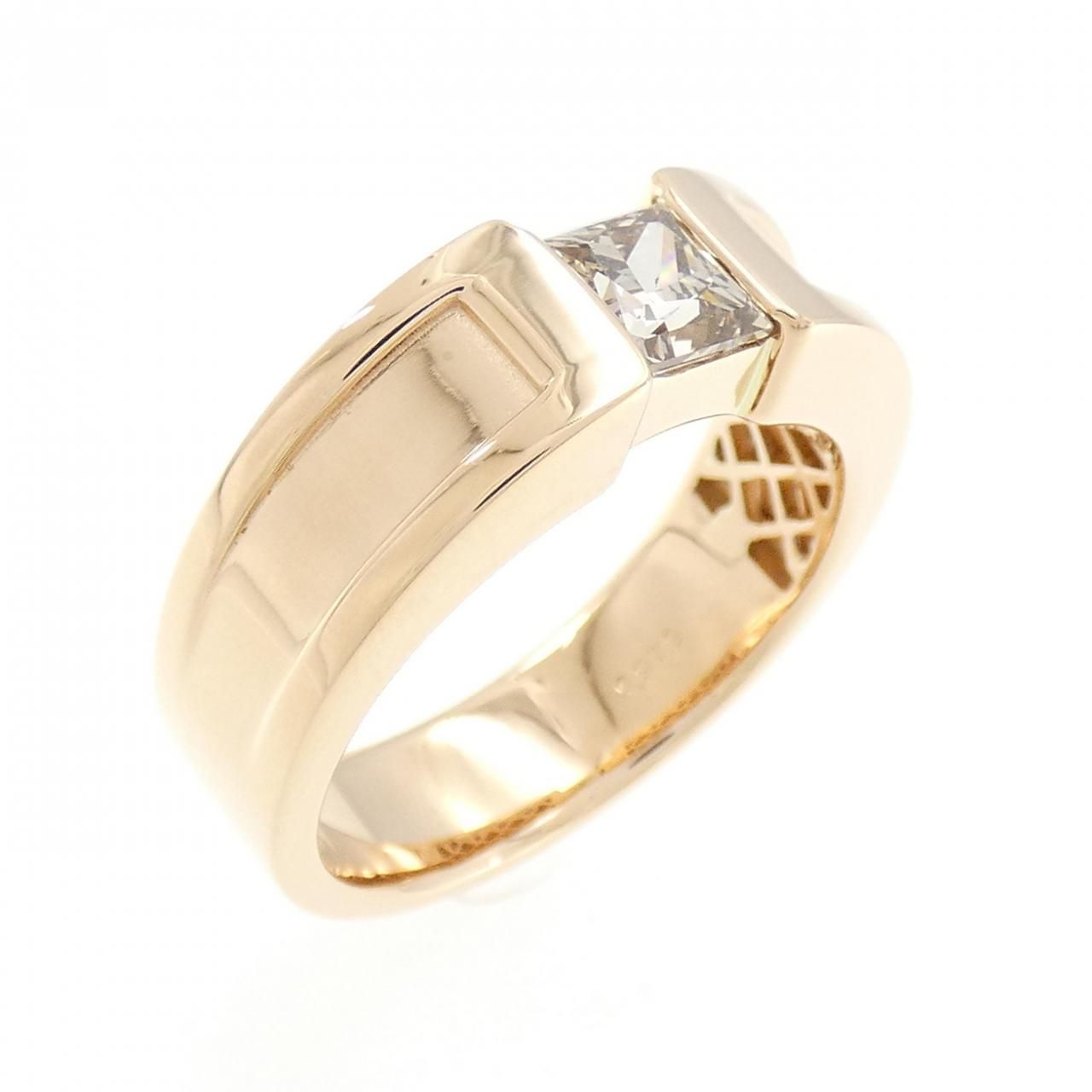 K18PG ダイヤモンド リング 0.979CT