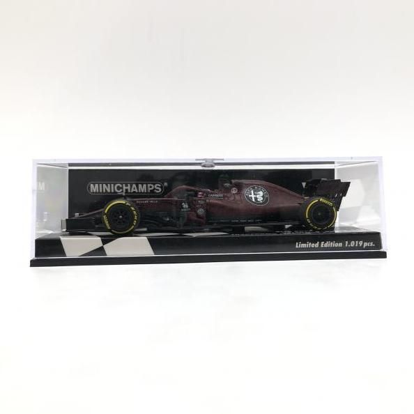 【中古】開封） ミニチャンプス  １／４３ アルファロメオ Ｃ３８　Ｋ．ライコネン シェイクダウン[24]