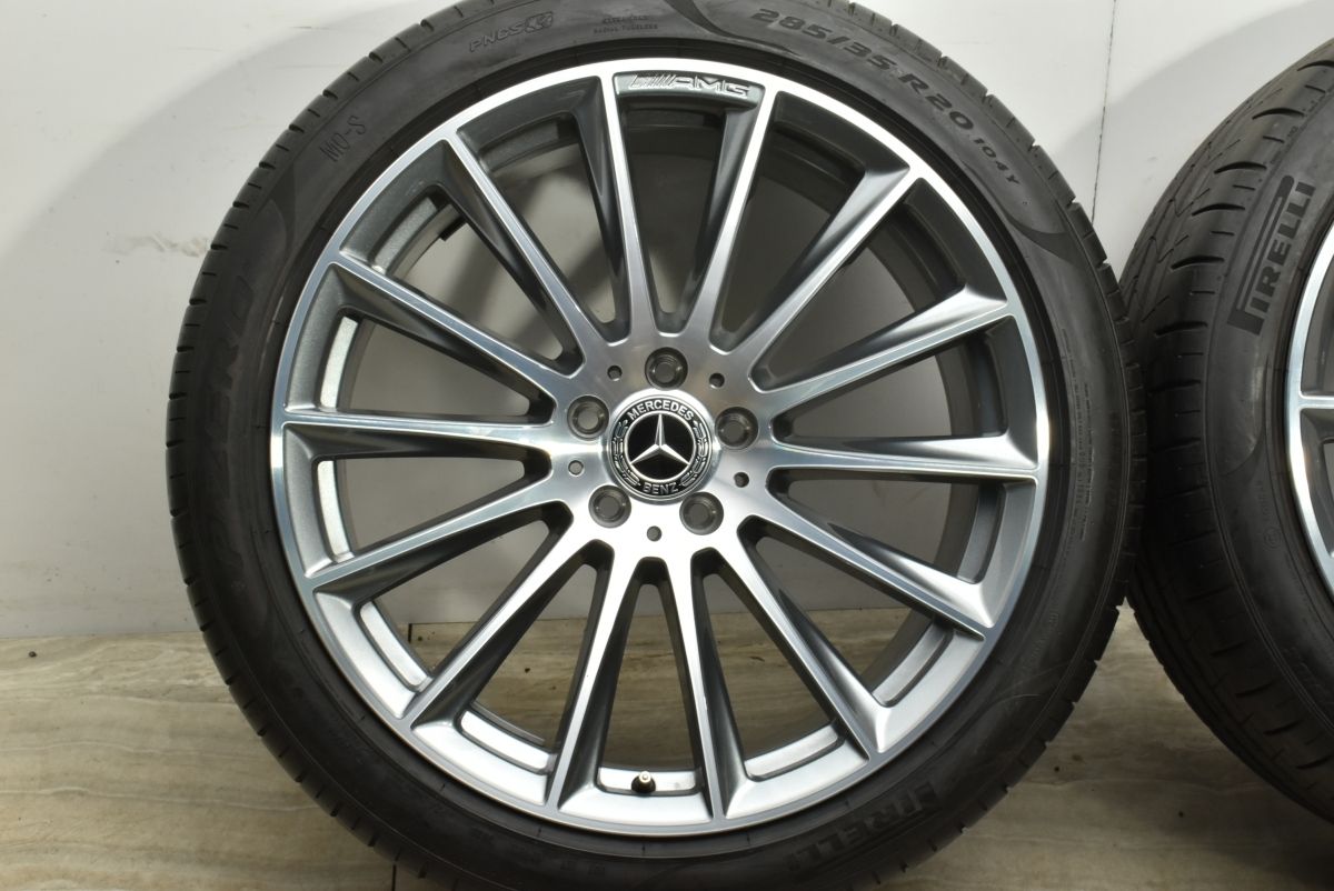 美品 バリ溝】ベンツ W223 Sクラス AMGライン 純正 20in 9J +34 10J +48.1 PCD112 ピレリ P-ZERO  255/40R20 285/35R20 MO-S 即納可能 - メルカリ