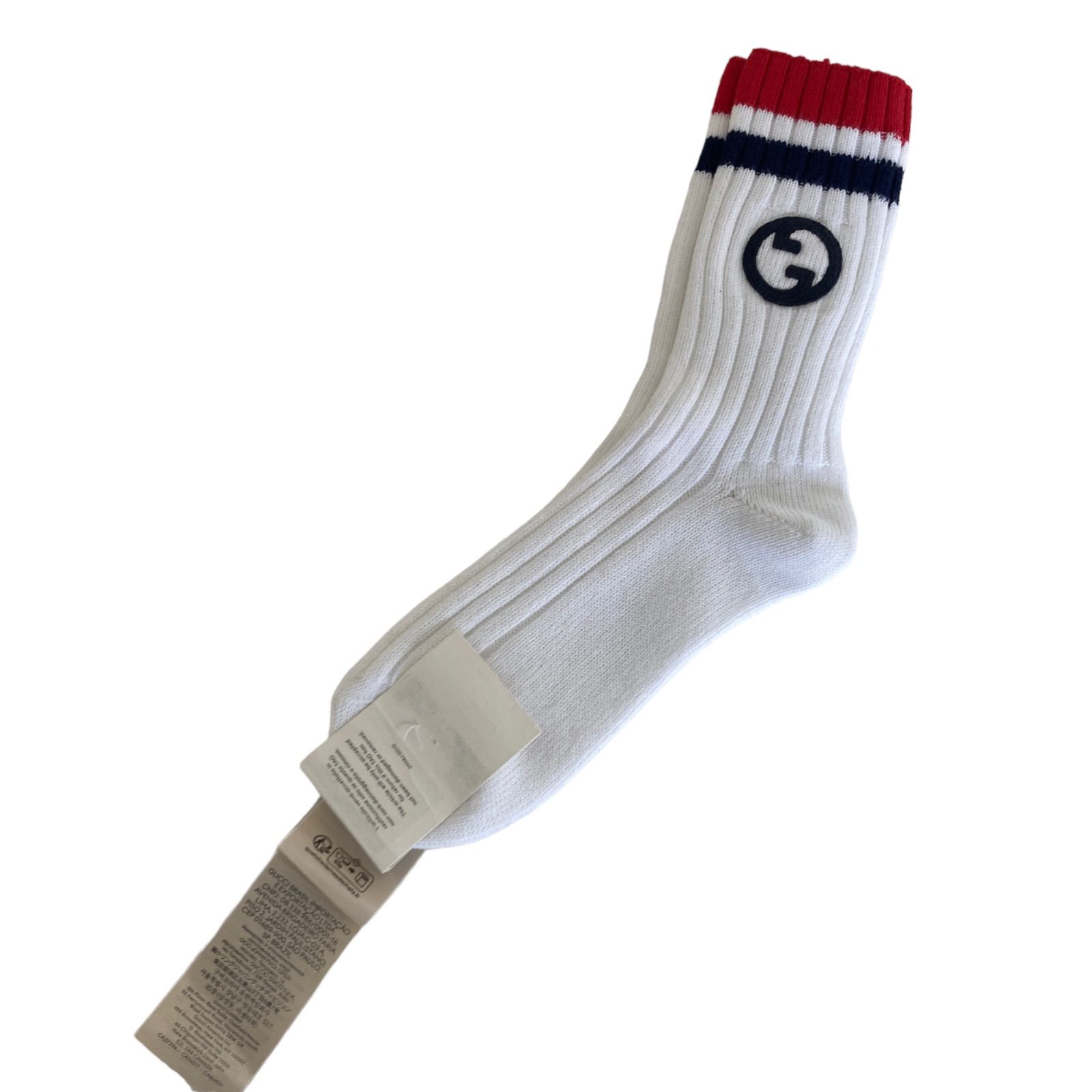 GUCCI グッチ 未使用品 靴下 ソックス タグ付きメンズ - メルカリ