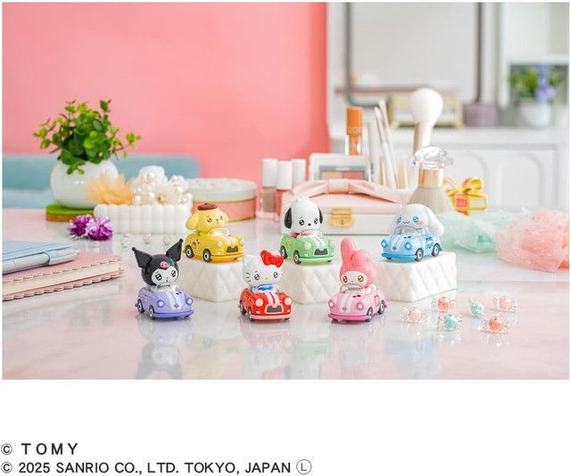 新品 【BOX販売(6ヶ入)】ドリームトミカ TOMICA TUNES SANRIO