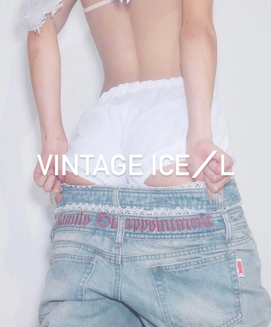 sculptor ダブルウエストブーツカットデニム/vintage ice - メルカリ