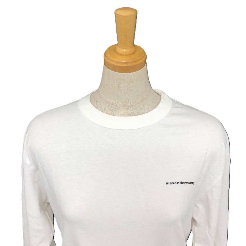 alexanderwang ロゴ入りホワイトTシャツ alexanderwang ロゴ入りホワイトTシャツ alexanderwang