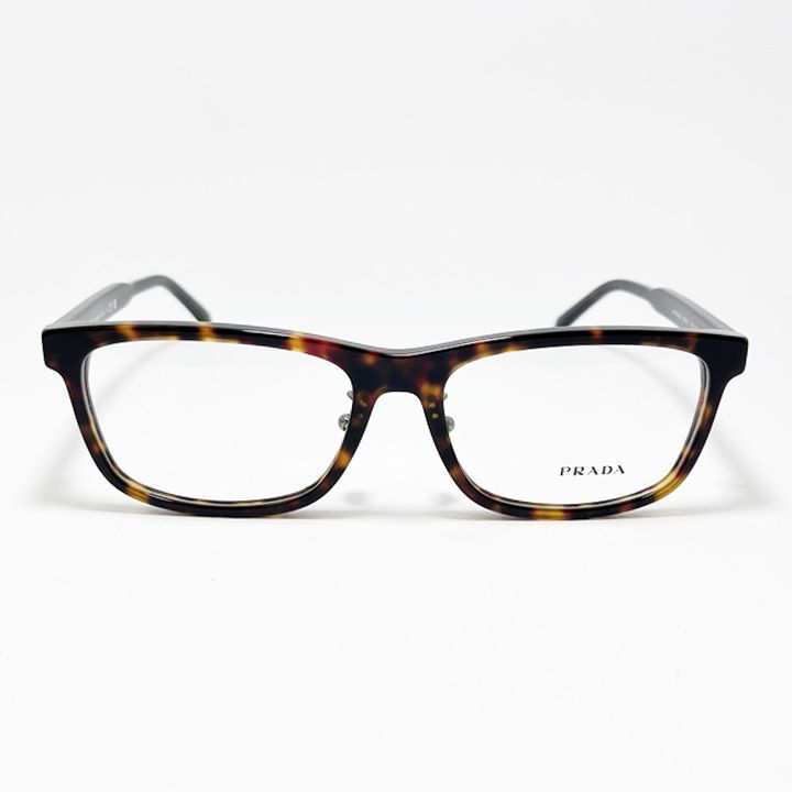 PRADA プラダ 眼鏡 メガネフレーム VPRB08D-17N PRB08D-17N ブラウンデミ シルバー