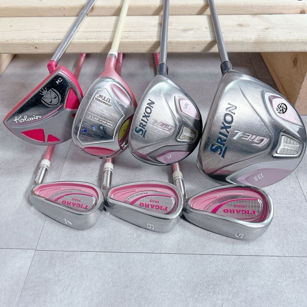 V 043 Callaway キャロウェイ SRIXON スリクソン 他 レディース ゴルフ クラブ ハーフ セット