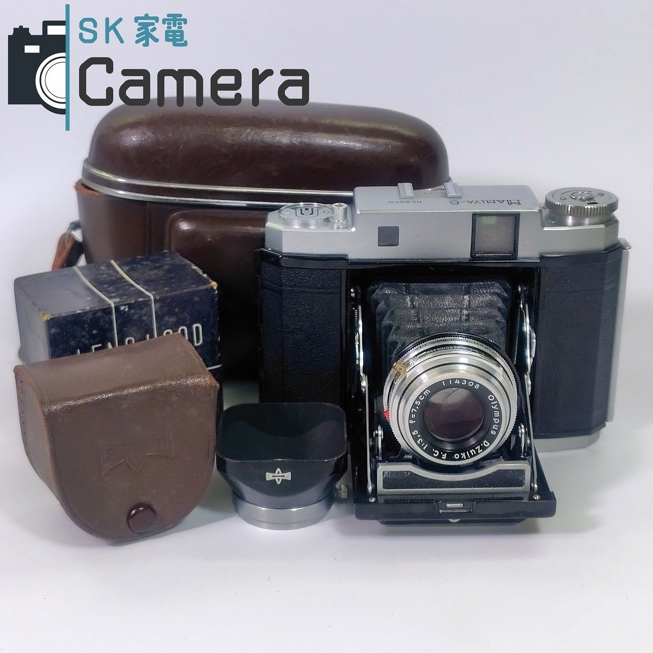 MAMIYA-6 AUTOMAT OLYMPUS D.Zuiko F.C. 7.5cm F3.5 マミヤ