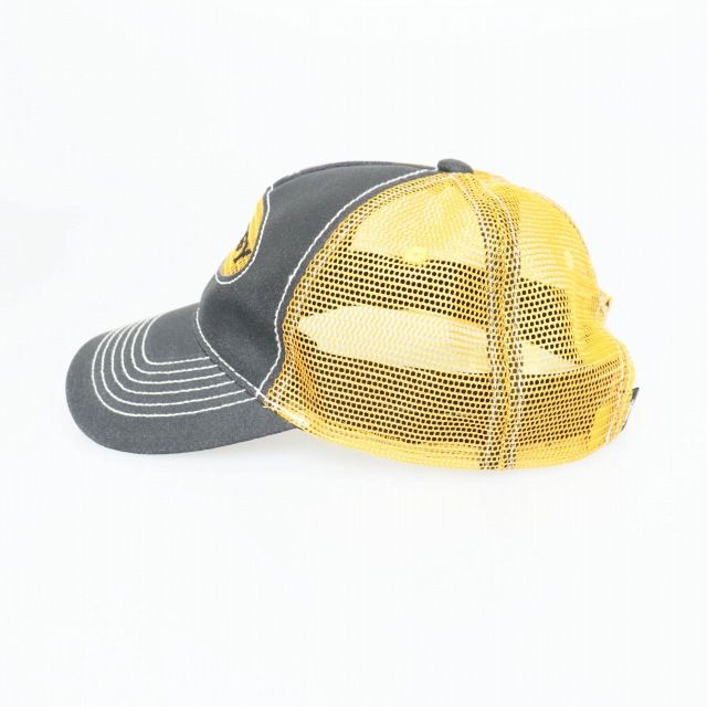 ステューシー STUSSY 24SS LOW PRO TRUCKER LEATHER SNAPBACK HONEY 
