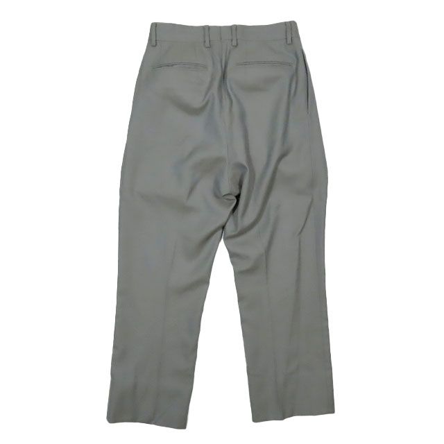 【極美品】ニート テーパードパンツ ツータック ボタンフライ 42 ツータック 極美品】ニート テーパードパンツ ツータック ボタンフライ 42