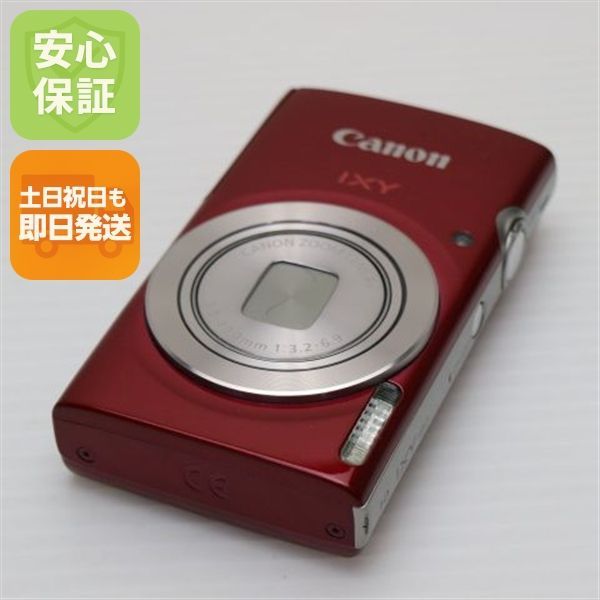 超 IXY 180 レッド コンデジ Canon 本体 土日祝発送OK 09000