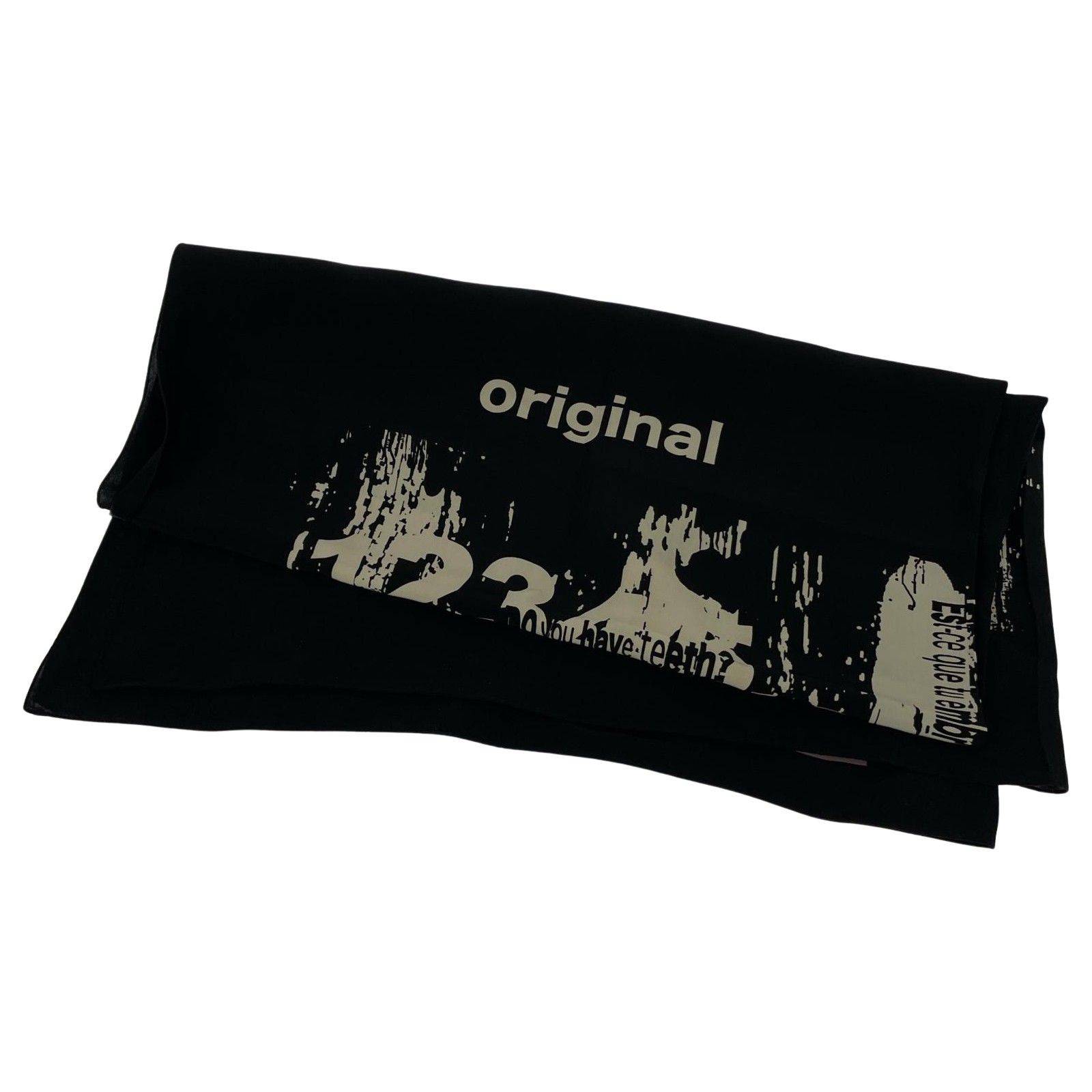 Yohji Yamamoto 大判ストール