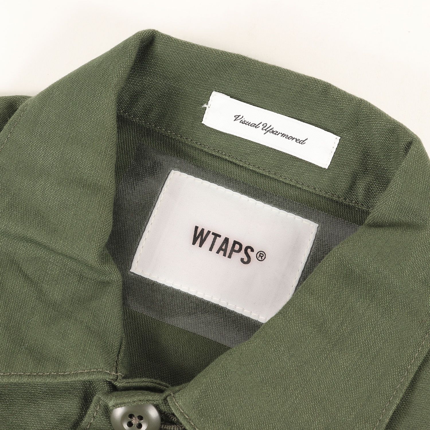 WTAPS ダブルタップス シャツ オリーブドラブ サイズ:L