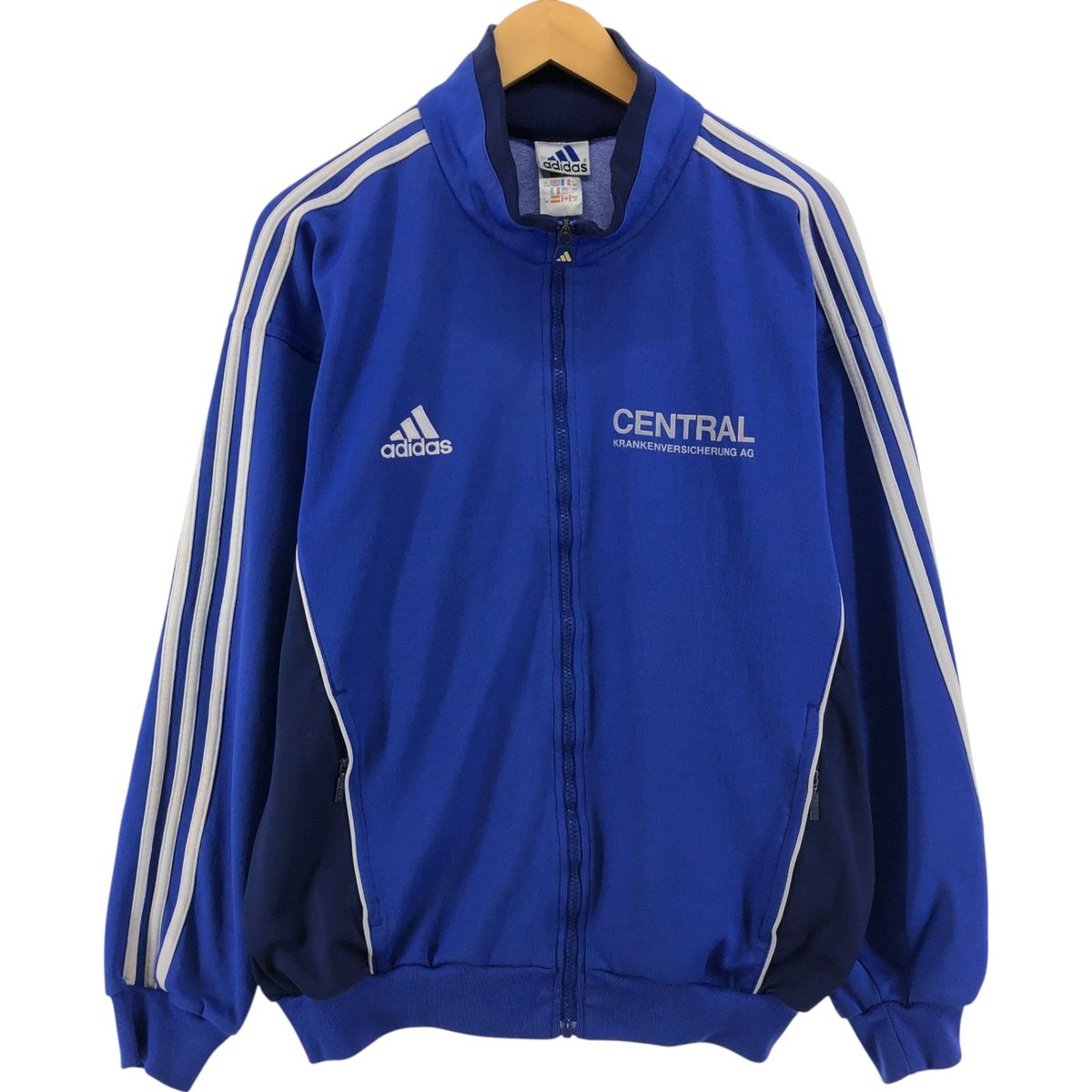 古着 00年代 アディダス adidas バックプリント ジャージ トラックジャケット メンズL相当|eaa541927