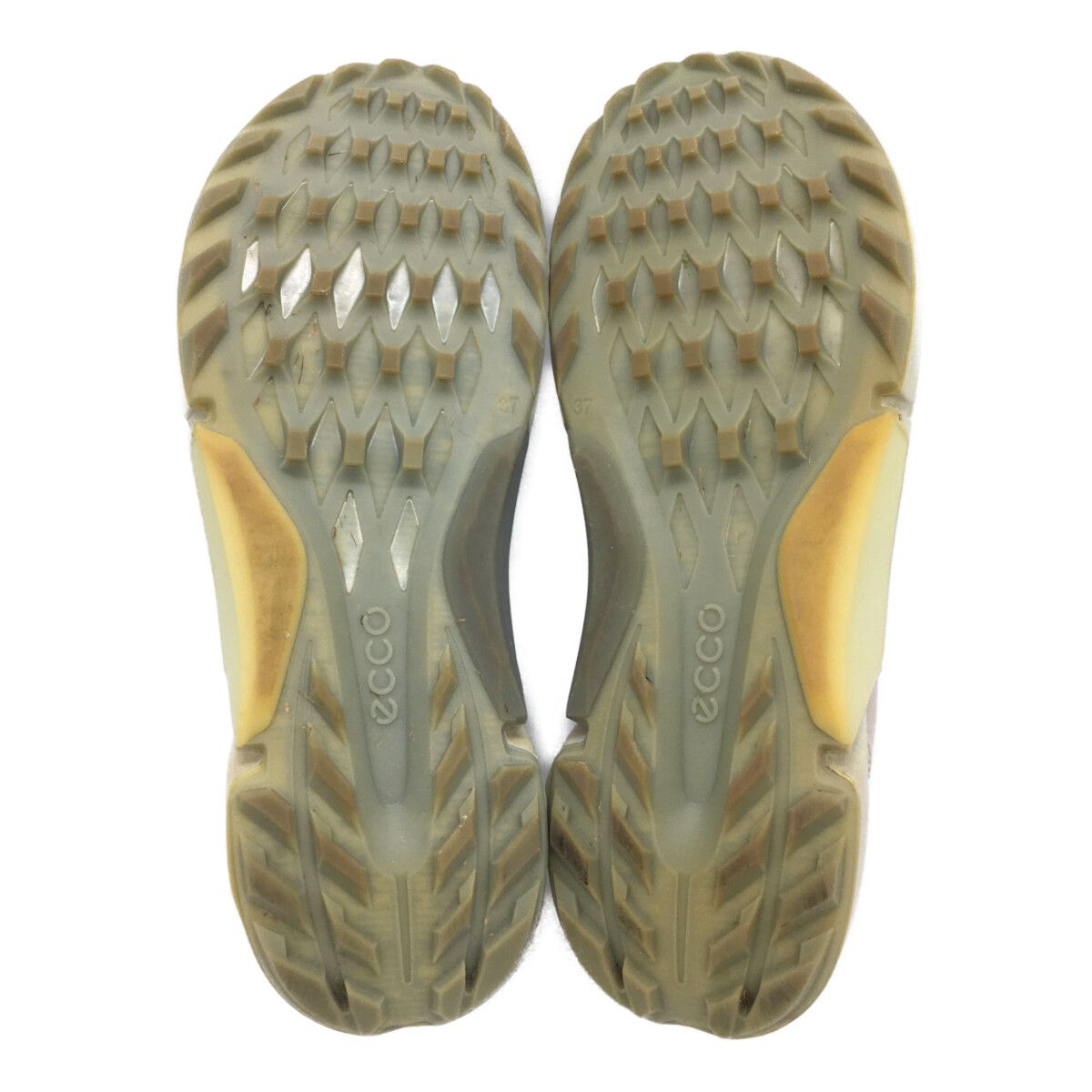 エコー ecco ゴルフシューズ 37 23.5cm ベージュ バイオム