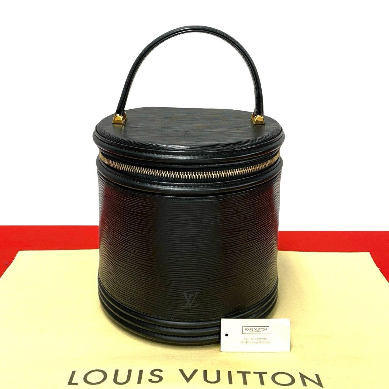 極 美品 LOUIS VUITTON ルイヴィトン ヴィンテージ カンヌ エピ レザー 