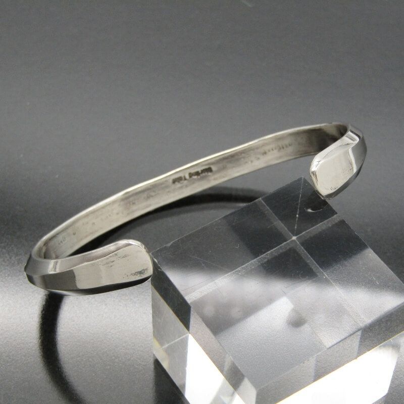 Tahe ナバホ族 バングル トライアングル スタンプワーク ブレスレット