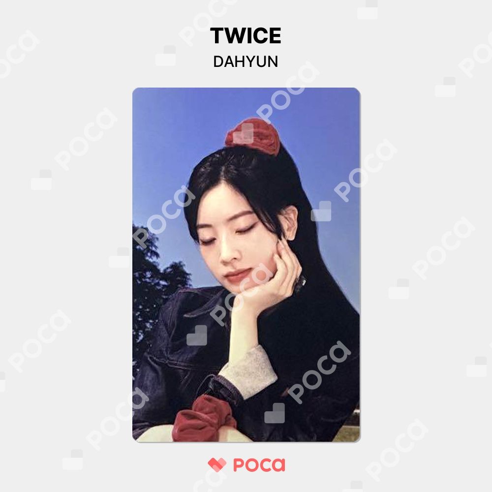 TWICE ダヒョン トレカ STRATEGY Platform_Nemo ver Step 1 ver
