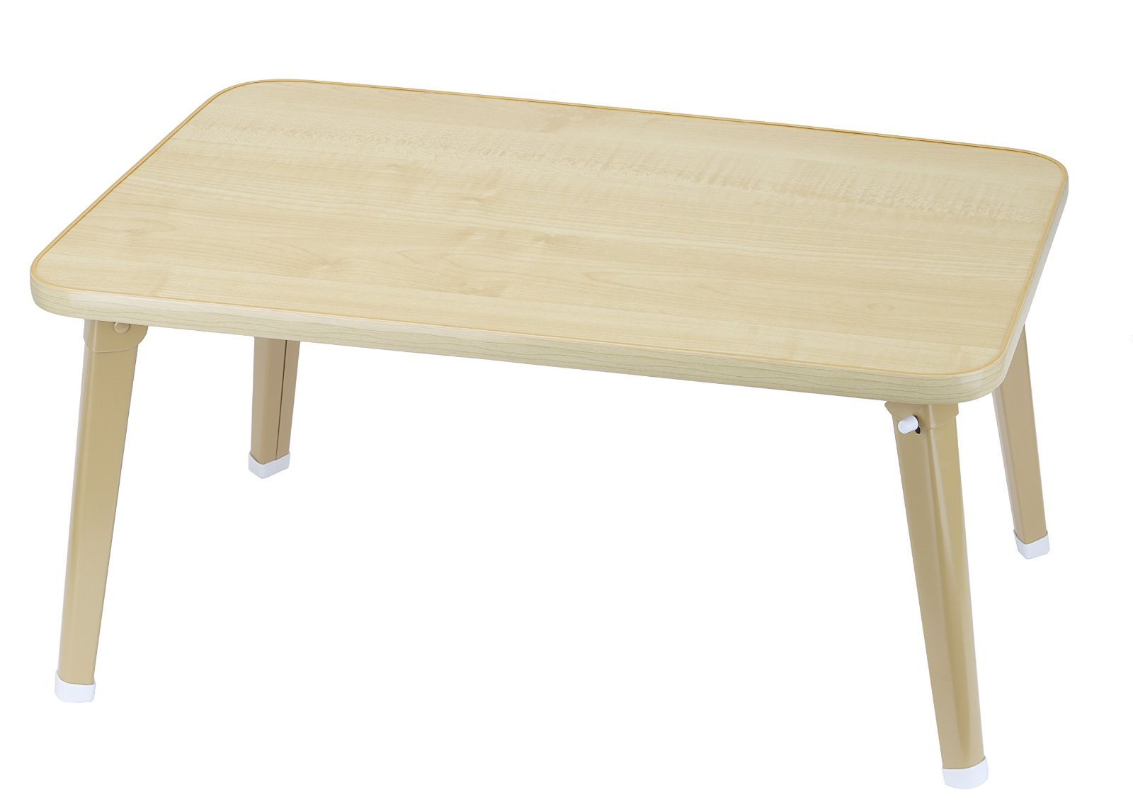 D 木目調UV加工_ナチュラル_ パール金属 ちゃぶ台 ナチュラル 幅60 奥行40 高さ29 5 cm ローテーブル 折りたたみ 木目調 表面UV加工 N 8336