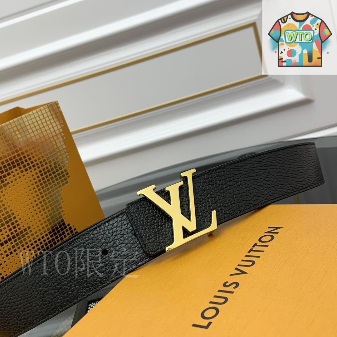 美品 レア物 LOUIS VUITTON ルイヴィトン レザー 革 ベルト 今日特価】Louis Vuitton ルイヴィトン レザーベルト-1 - メルカリ