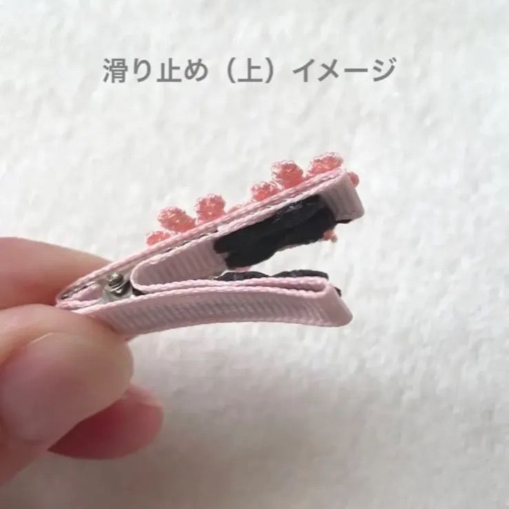 Newベビーヘアクリップ　ハンドメイド　ヘアピン ベビー ヘアピン ヘアクリップ ハンドメイド ⑤ - メルカリ