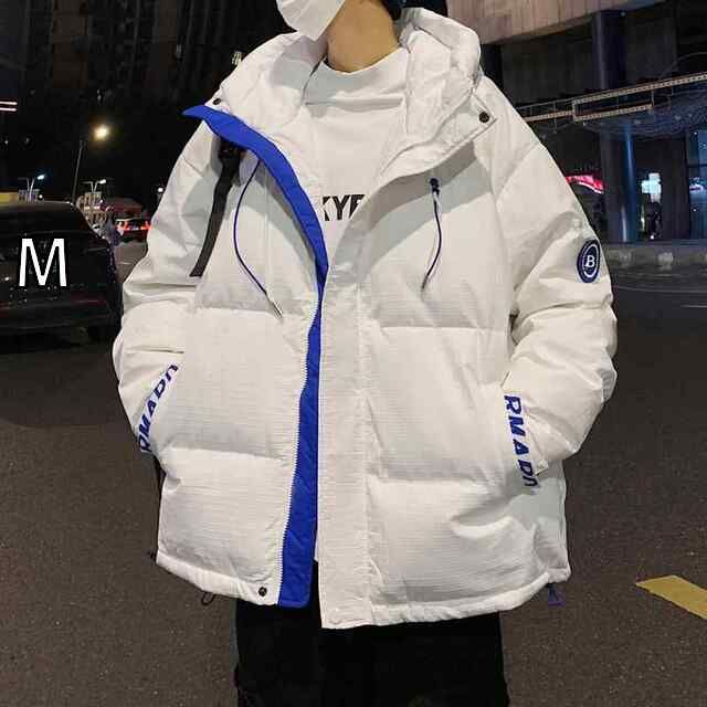 【定番人気，人気SALE】 [M]メンズ ファッション 服 男性用 オシャレ シンプル 大人 かっこいい 大きいサイズ ストリート 紳士服 綿 厚手 フード付き コットンコート カジュアル ファッション ジャケット コットンコ その他