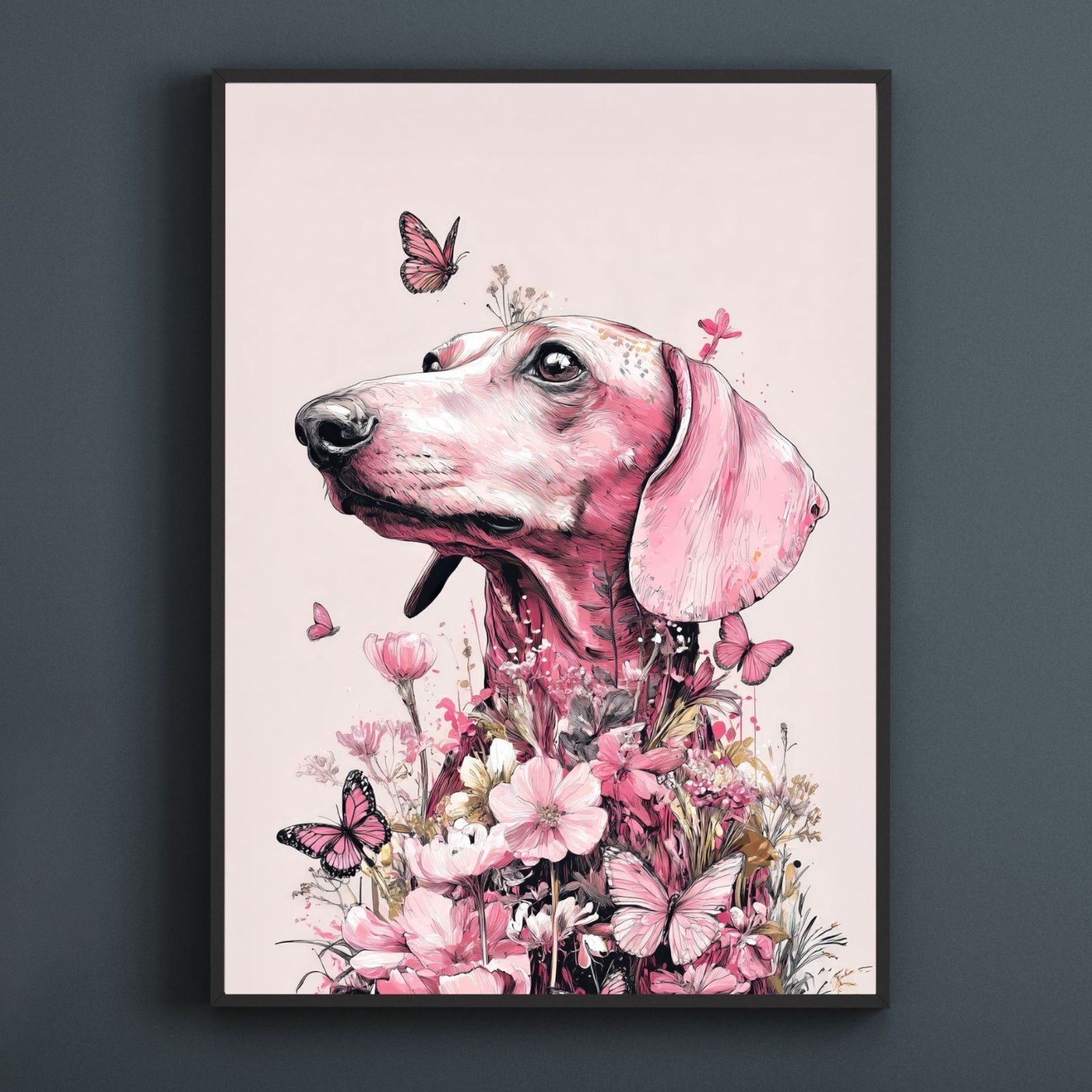 犬のイラスト おしゃれ