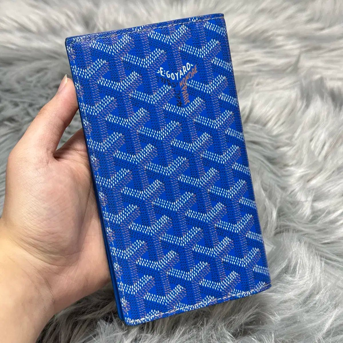 GOYARD 二つ折り財布 青色 GOYARD ゴヤール 二つ折り財布 2つ折り財布