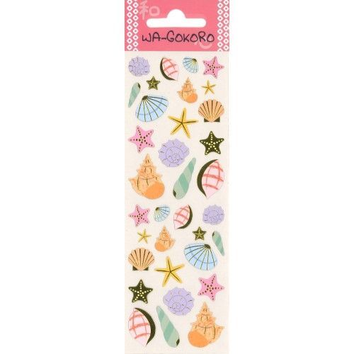 まとめ S＆Cコーポレーション サマーステッカー 貝 CHW48 ×50セット