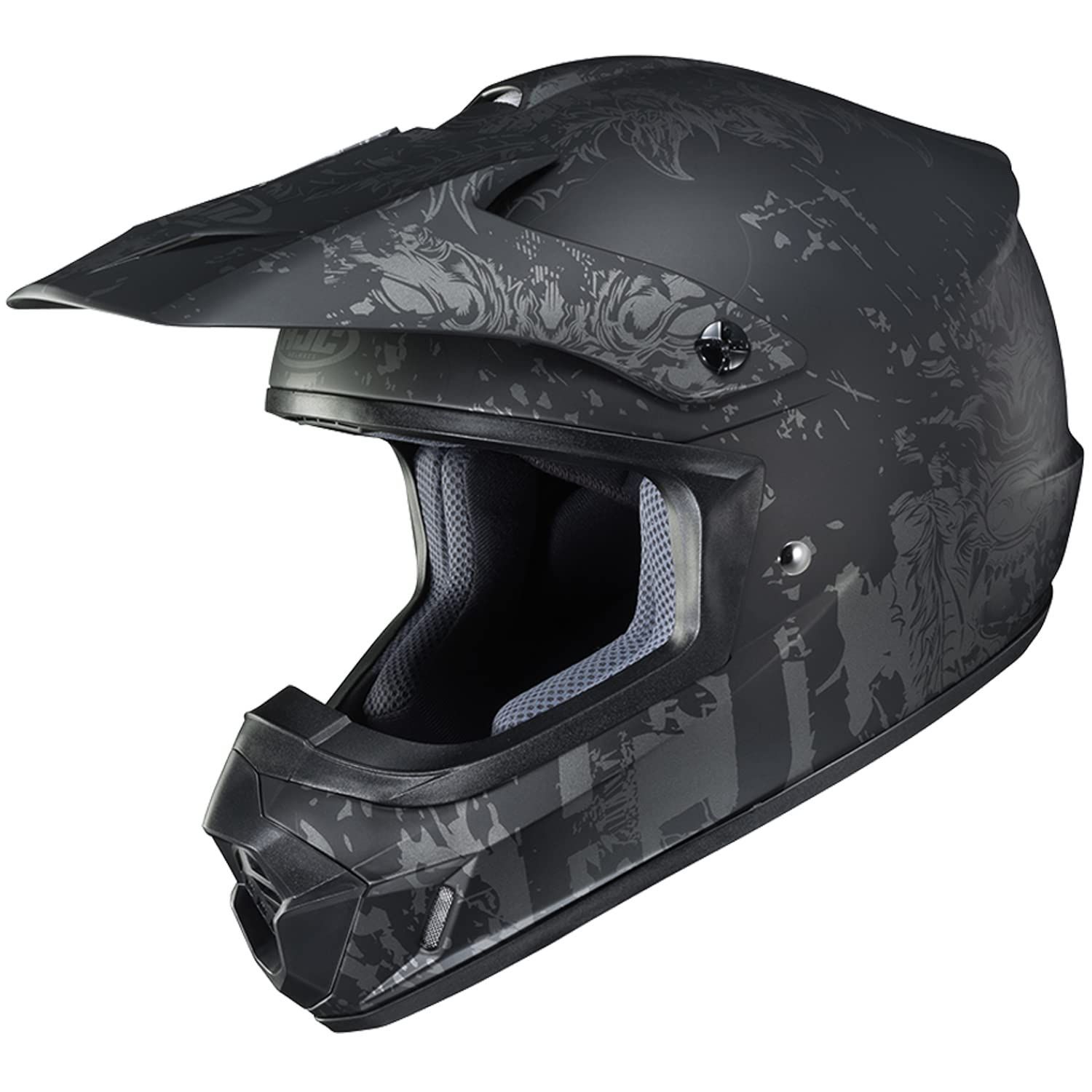 HJC HELMETS(エイチジェイシーヘルメット) バイクヘルメット オフロード BLACK(サイズ:L) CS-MXII CREEPER(クリーパー) HJH213