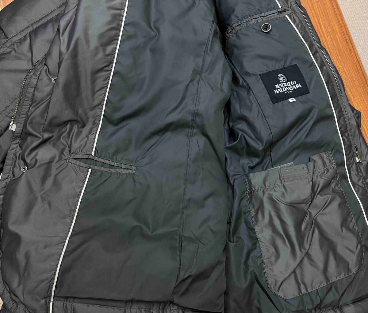 【未使用タグ付き】マウリツィオバルダサーリ ニットジャケット 定価110000円 10013595-2.jpg