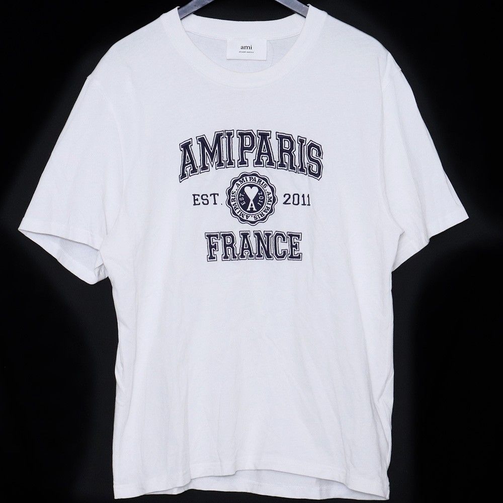 AMI ALEXANDRE MATTIUSSI Tシャツ Lサイズ ホワイト