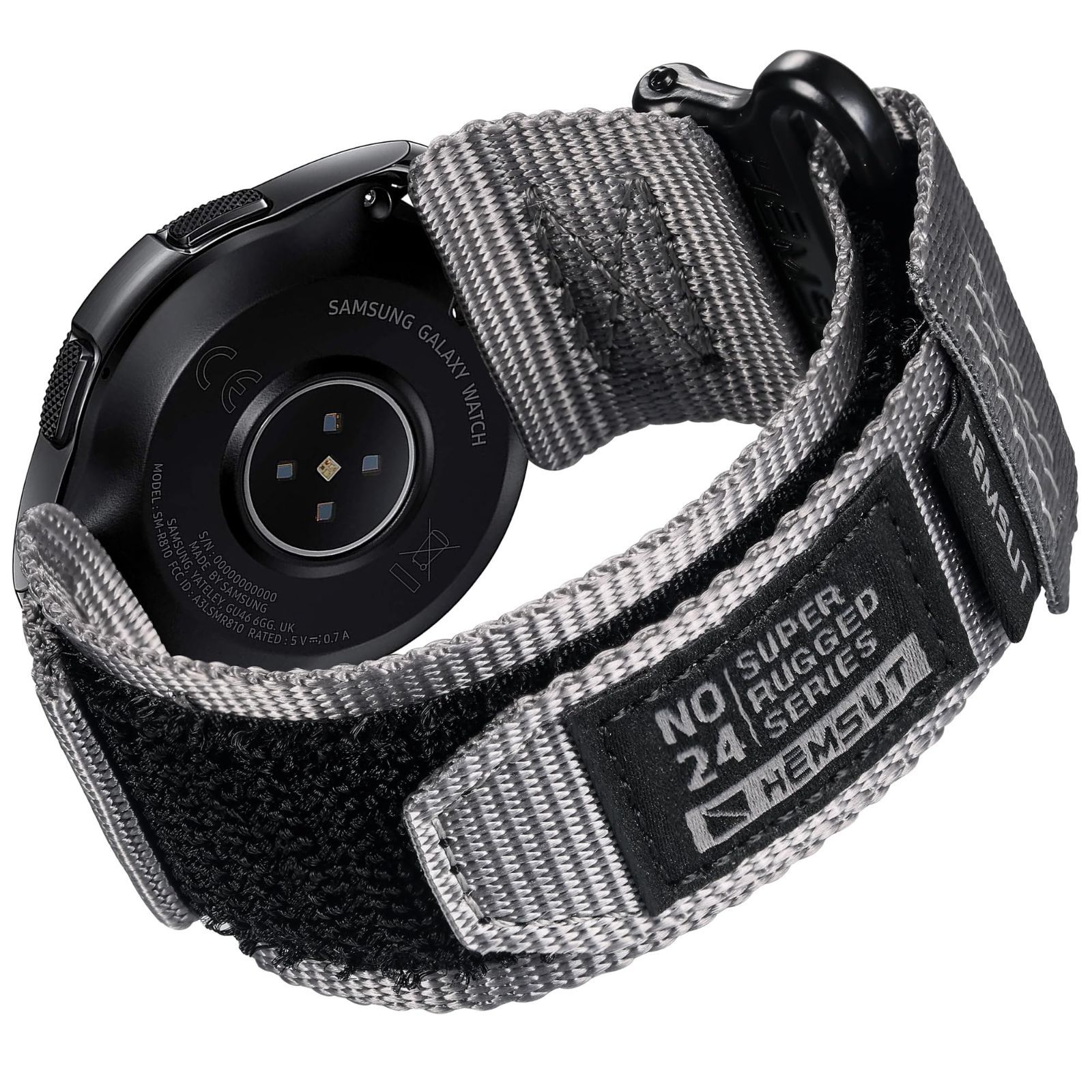 触り心地良い 耐久性 クイックリリース バンド 時計ベルト watchバンド ソフトなナイロン製smart に対応 3 Watch Watch Watch 45mm Classic/ 4 watch 42mm 46mm 4/ 40mm 44mm Galaxy