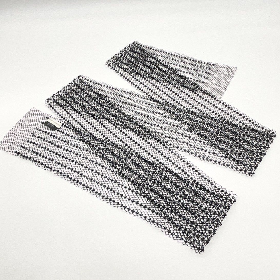 未使用 DRIES VAN NOTEN ドリスヴァンノッテン F ブラック メッシュ