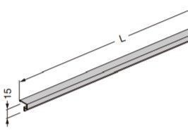 SUGATSUNE スガツネ工業 フルクス 250/750 トップカバー 130-030-416 EX007-01 | シンプル おしゃれ アルミニウム合金 ホワイト 電着塗装