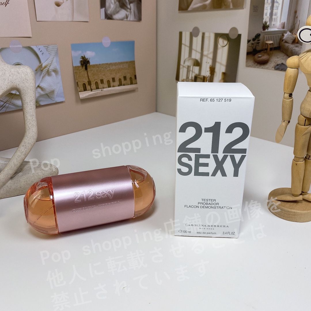 香水(女性用) Carolina Herrera 212 Sexy 100ml EDP Carolina Herrera 212 Sexy Eau De Parfum Spray for Women