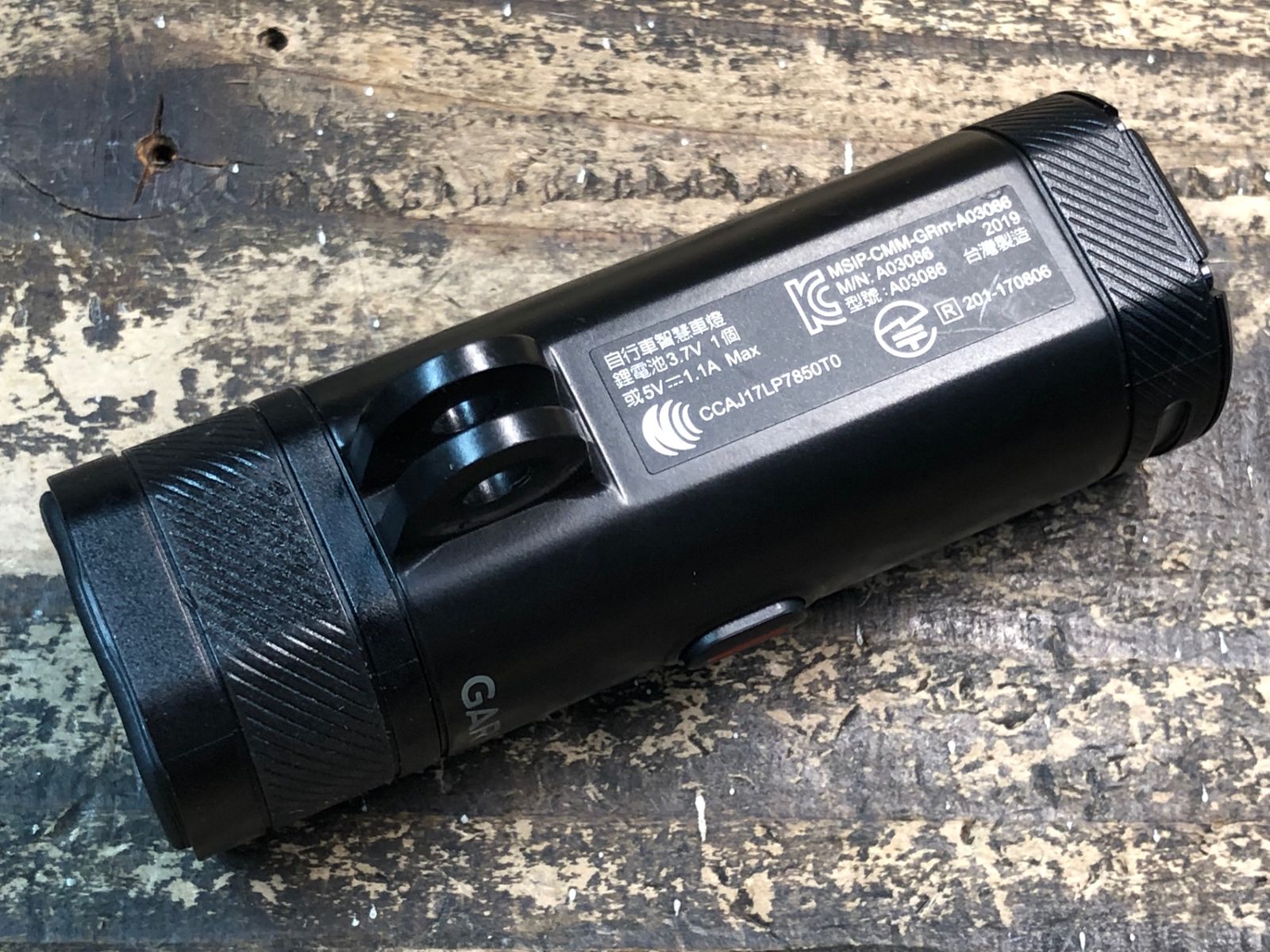 JE857 ガーミン GARMIN 本物 VARiA UT800 フロントライト 動作確認済