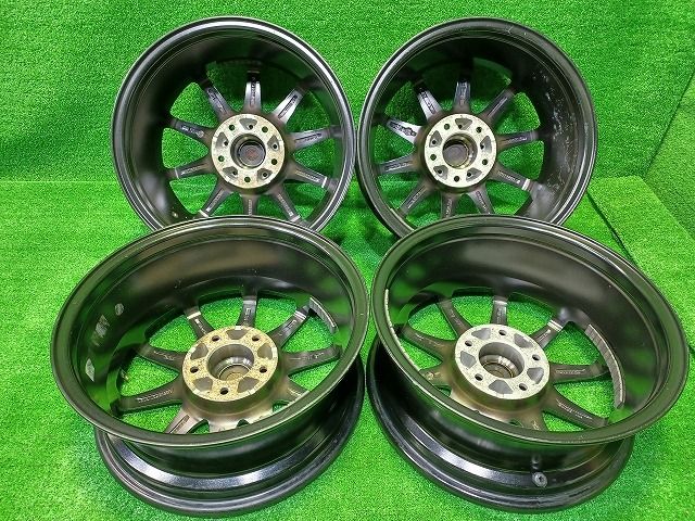 4本 社外 ロクサーニ スポーツ 16インチ 6.5J +53 スタッドレス ヨコハマ アイスガード IG50+ '16年 215/60R16 ヴェゼル RU オデッセイ 数量限定BADX ロクサーニスポーツ RS-10 16インチ 6.5J トーヨー