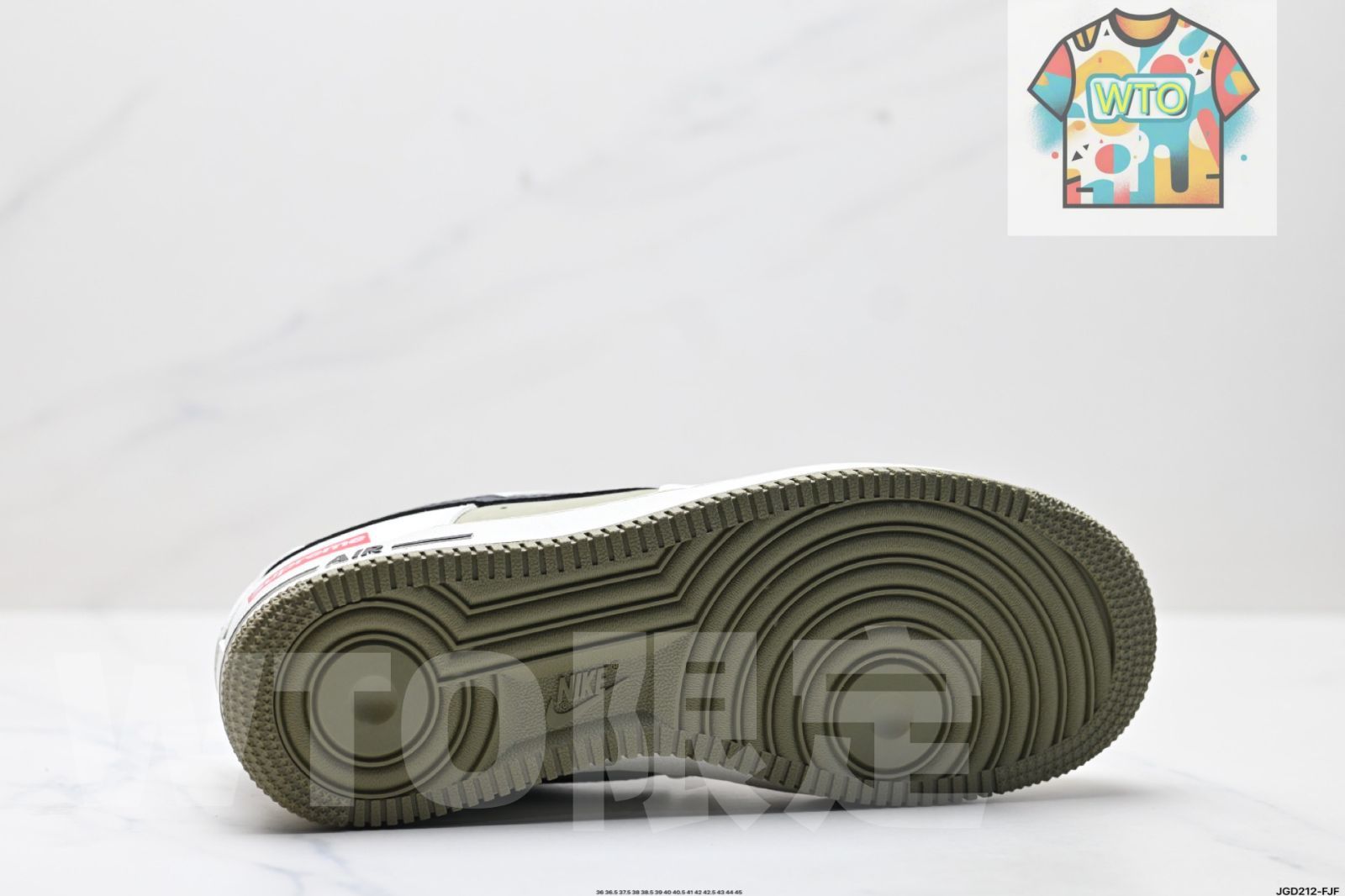 今日WTO】NIKE AIR FORCE 1'07 原型?・原型紙による正統ロー