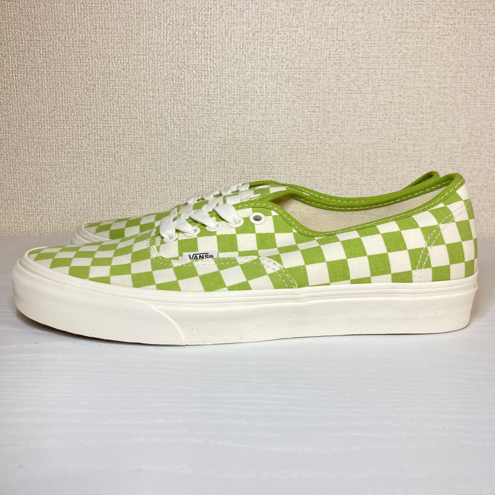 フォロー10%off】 Vans Authentic Checkerboard Dark Citron