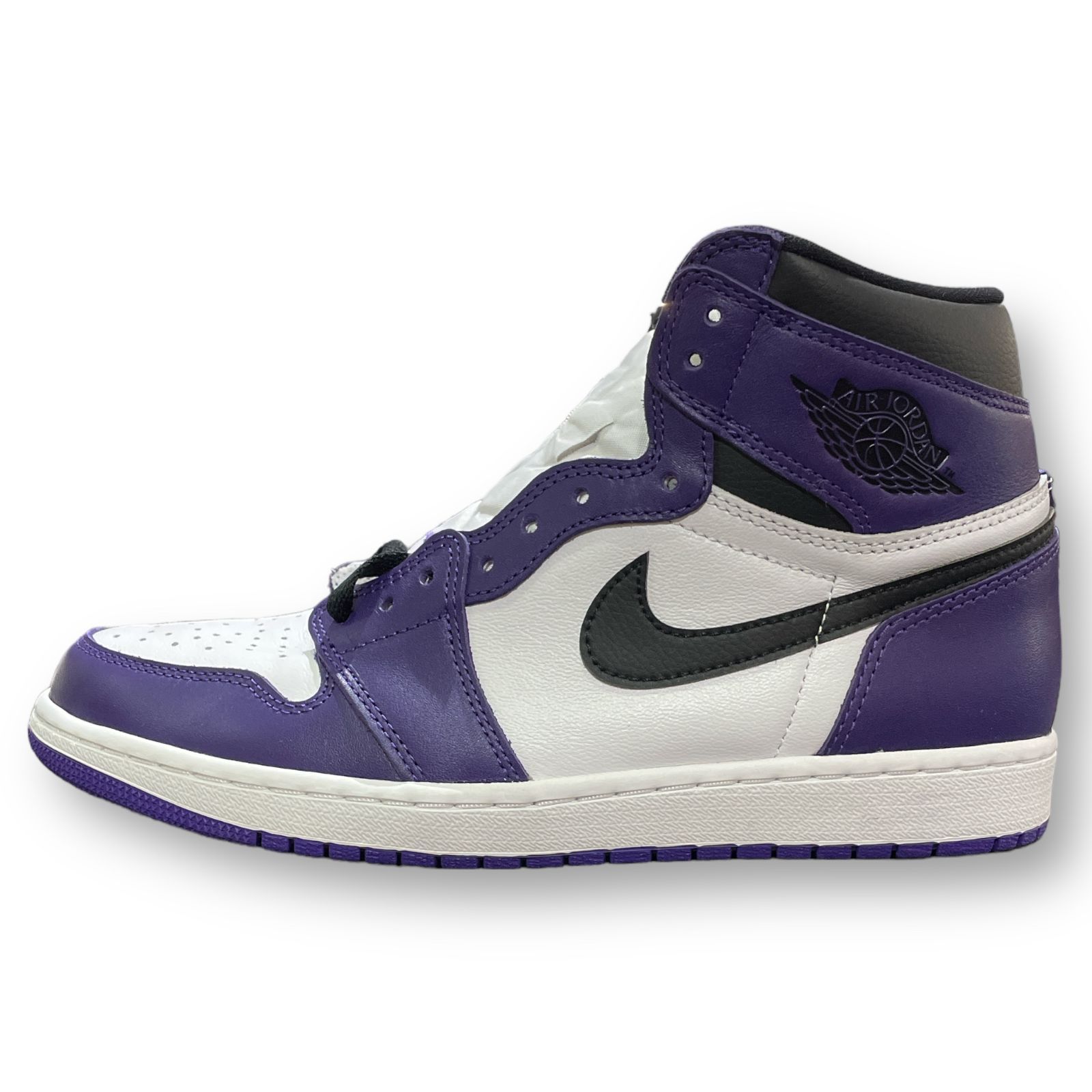 Jordan 1 Court Purple コートパープル 28cm踵が少し擦れたのでFo