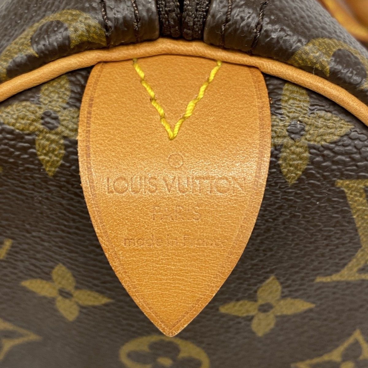 LOUIS VUITTON ハンドバッグ モノグラム スピーディ30 ブラウン 鑑定済】ルイヴィトン LOUIS VUITTON モノグラム スピーディ30