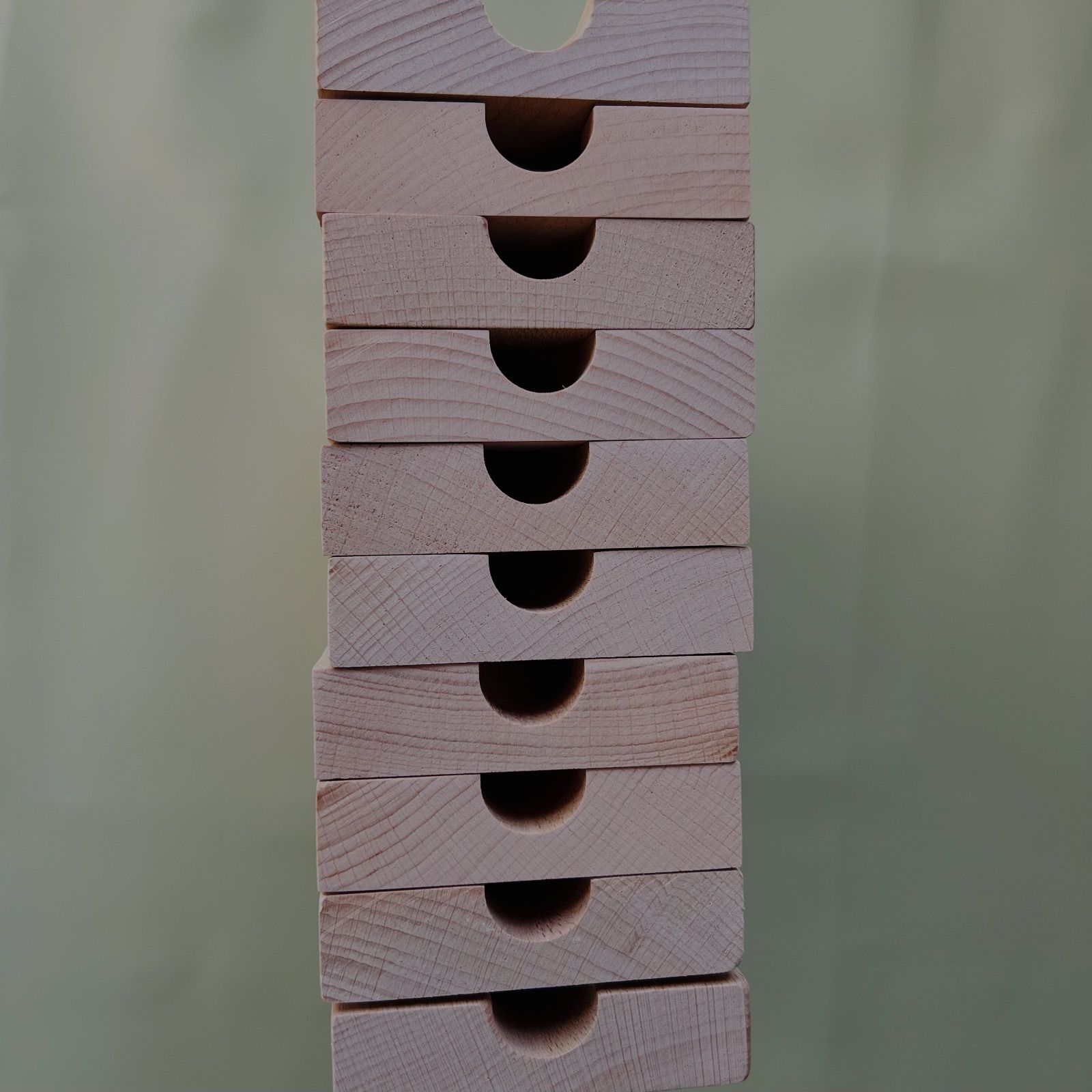 【10個セット】ビー玉転がし くねくねスロープ ピタゴラスイッチ