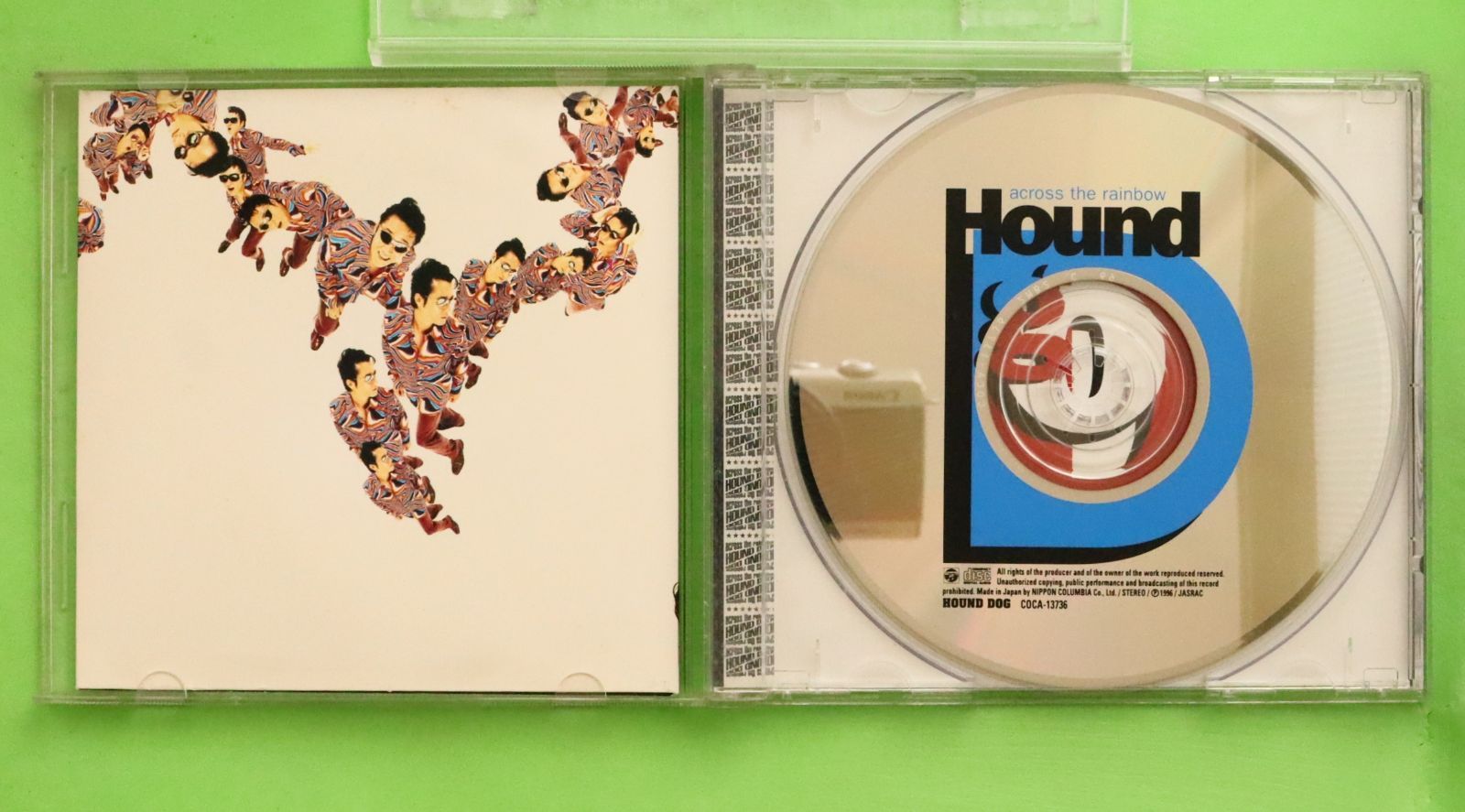 国内盤CD☆ハウンドドッグ/HOUND DOG□ ACROSS THE RAINBOW