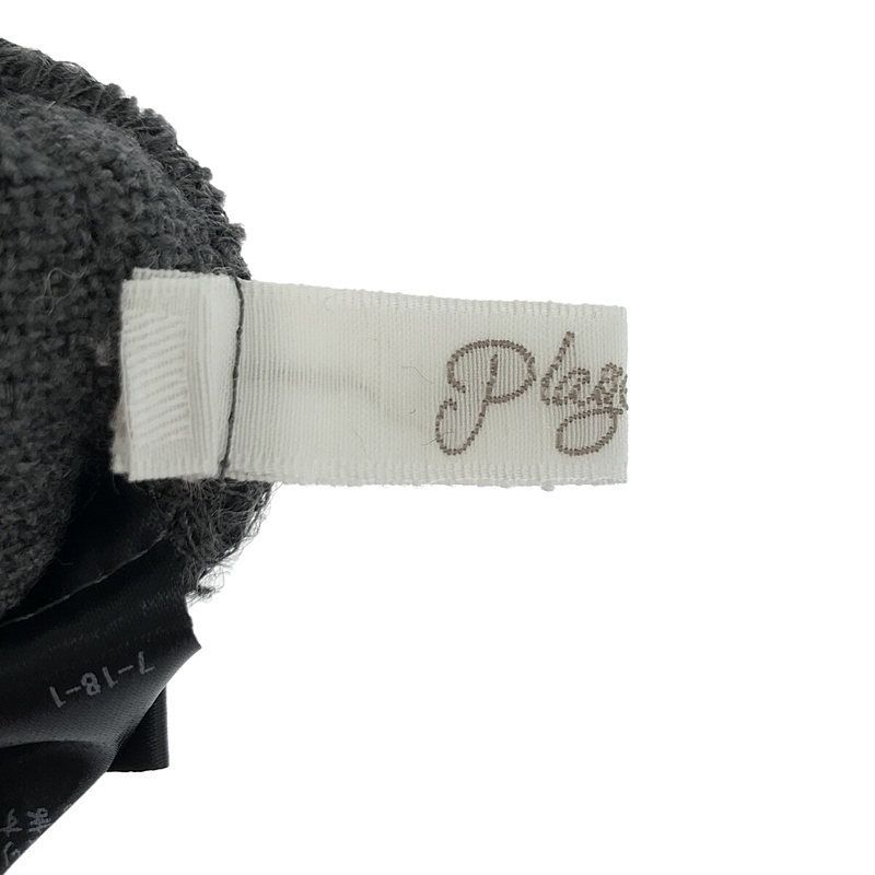 Plage / プラージュ | 2022AW | TWEED half zip プルオーバー