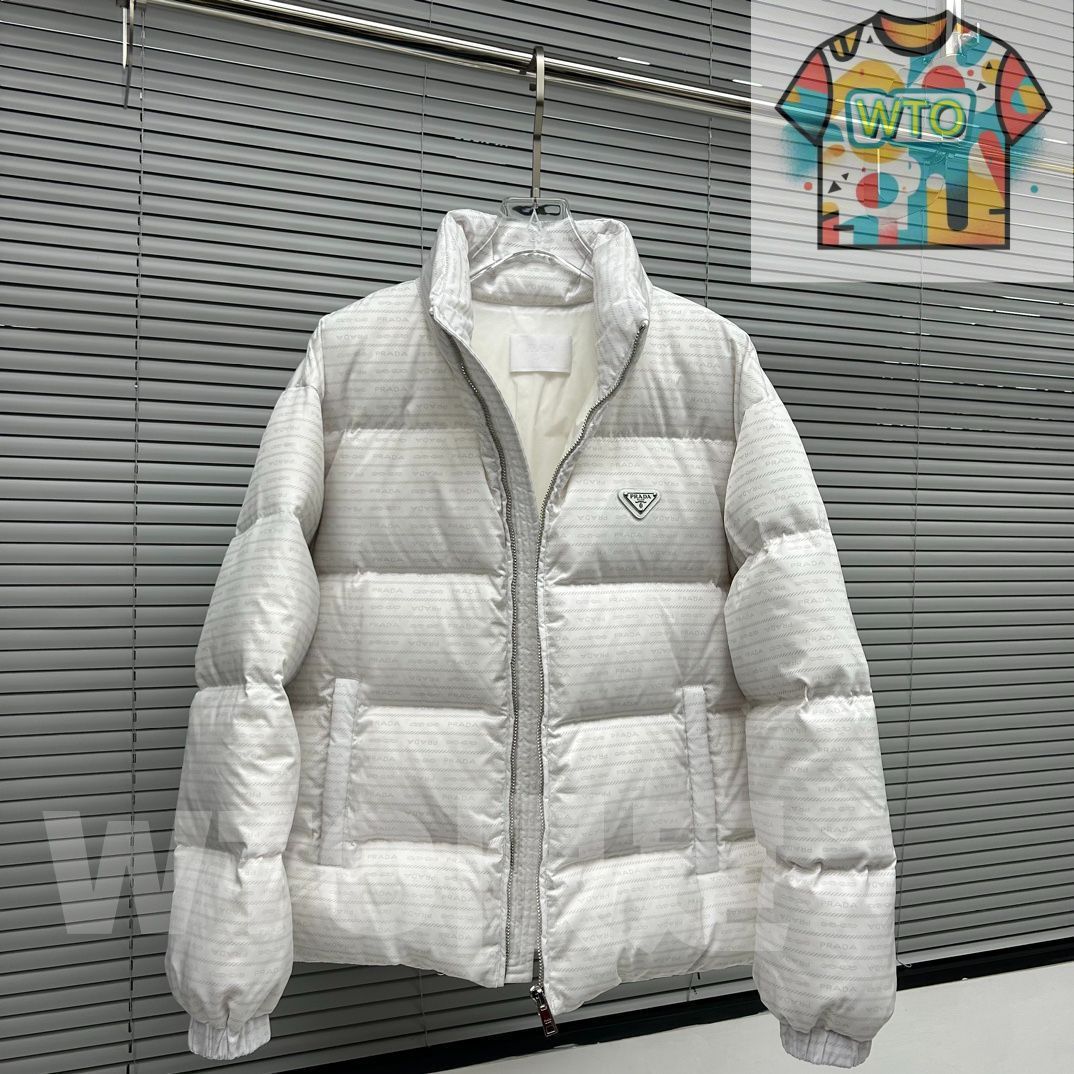 PRADA 白い秋冬ダウンジャケット｜本日限定WTO｜新品未使用