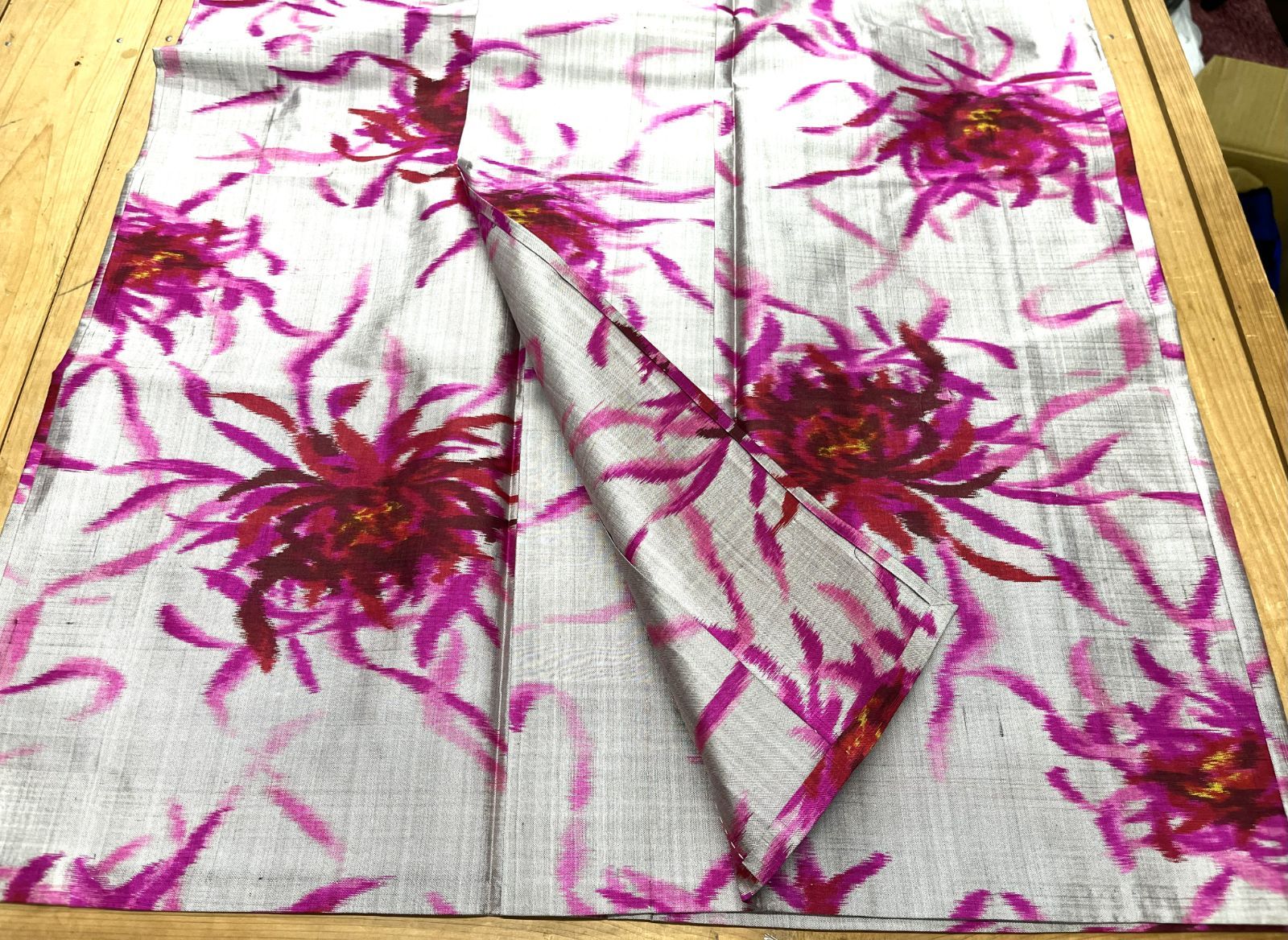 アンティーク着物 銘仙