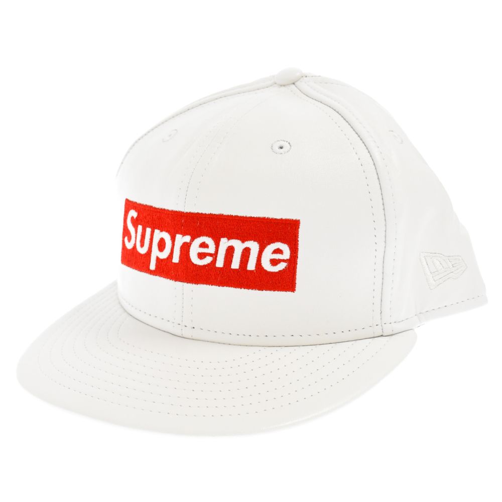 SUPREME (シュプリーム) 15AWNew Era Leather Box Logoニューエラ