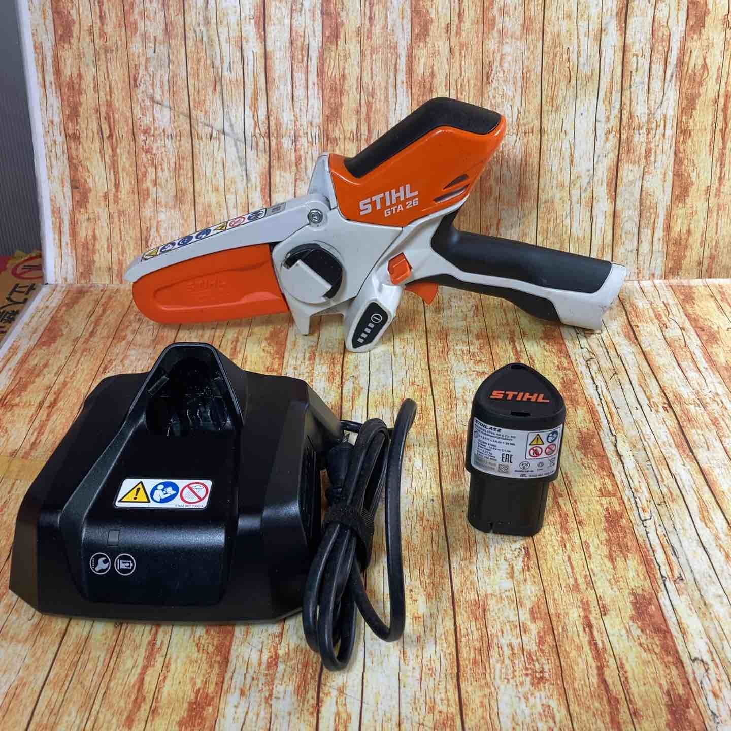 〇STIHL|スチール バッテリーガーデンカッター チェーンソー GTA26 川崎店