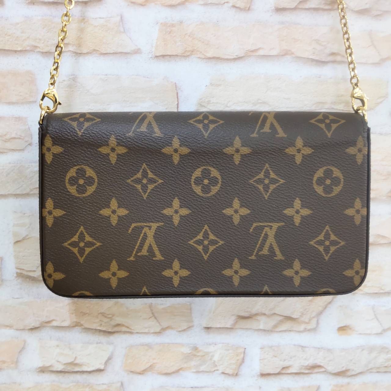 LOUIS VUITTONフェリシーチェーンウォレット LOUIS VUITTON ［銀座店］LOUIS LV ルイ・ヴィトン ポシェット
