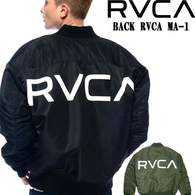 RVCA ルーカ メンズ レディース MA-1 ジャケット アウター - メルカリ